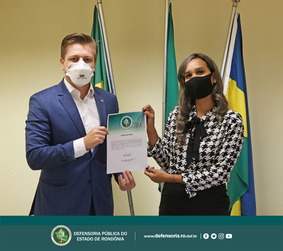 Defensoria recebe nova estagiária em Direito
