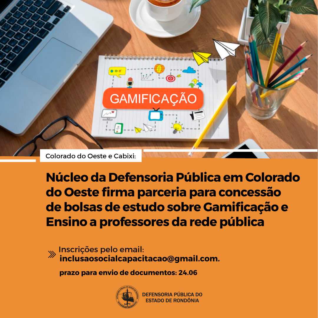 Núcleo da DPE-RO firma parceria para concessão de bolsas de estudo a professores da rede pública e privada