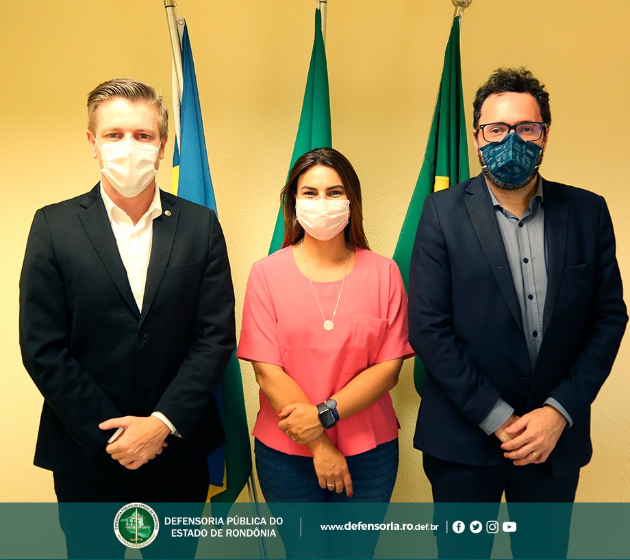 DPE-RO recebe visita da Deputada Federal Mariana Carvalho
