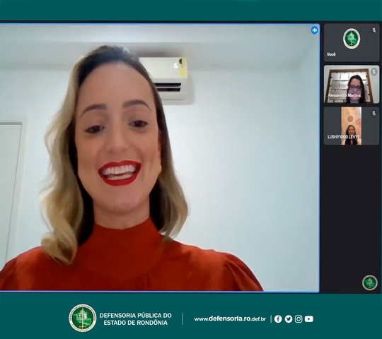 Nudem e Centro de Estudos da DPE-RO realizaram Webinário em homenagem à campanha Agosto Lilás