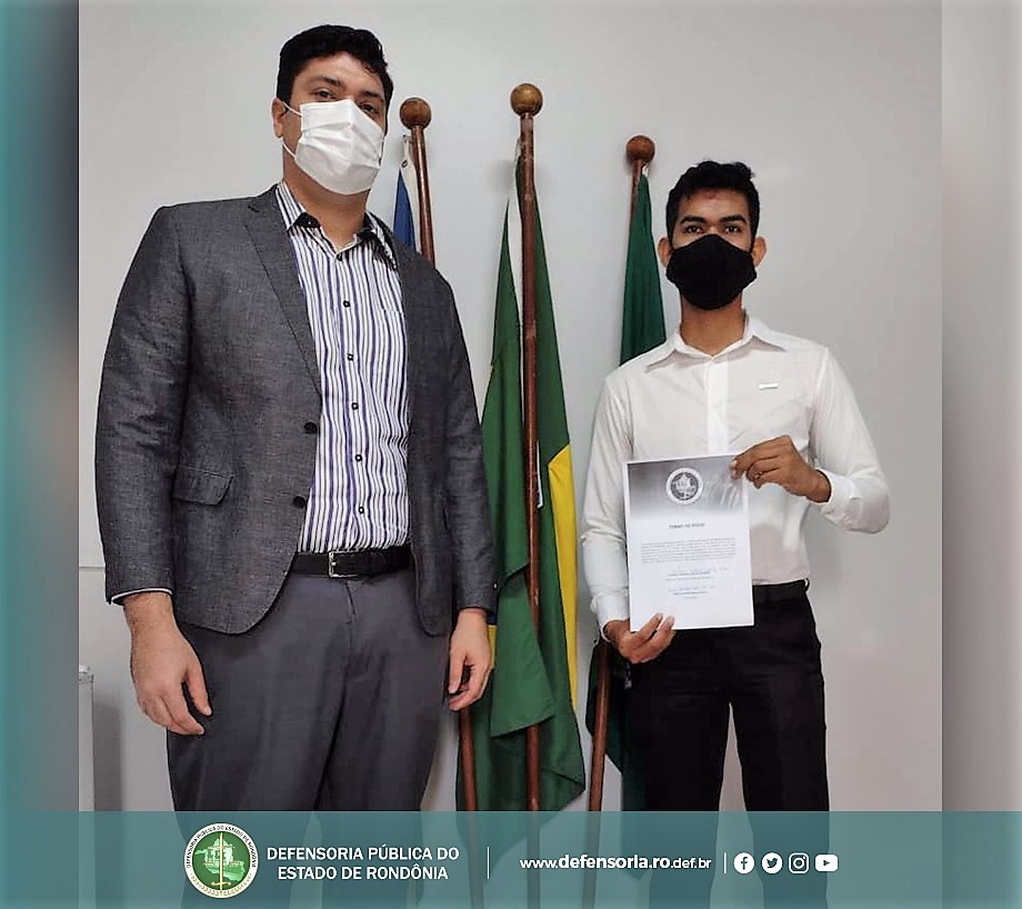 Estagiário em Pós-Graduação toma posse em Alvorada do Oeste