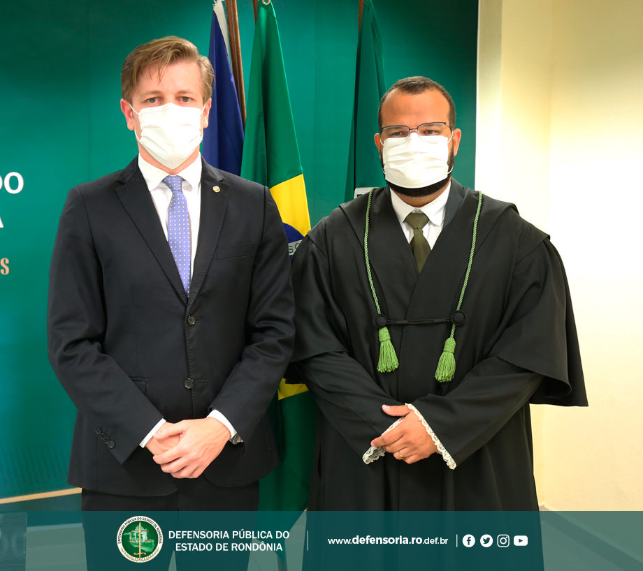 Defensor Igor José toma posse na Defensoria Pública Do Estado de Rondônia