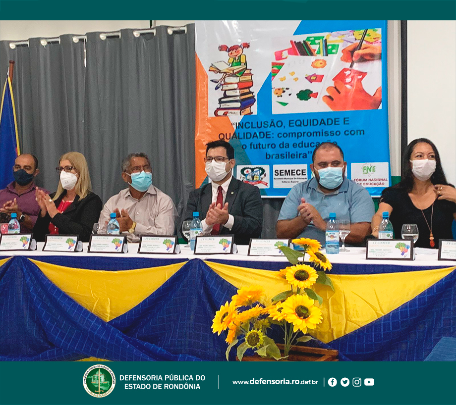 Defensor Público participa da IV Conferência Municipal de Educação de Buritis