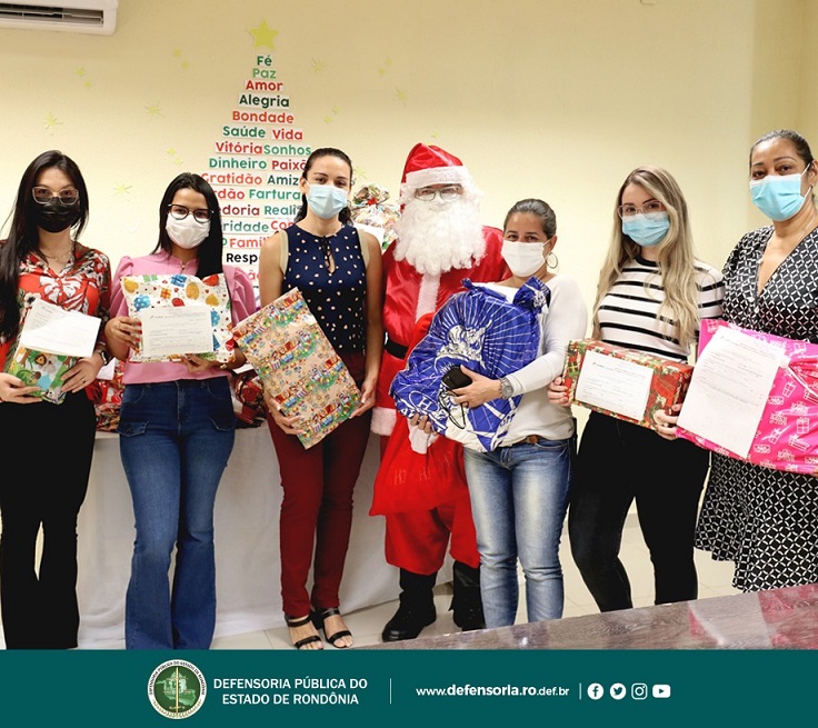 Papai Noel dos Correios: presentes da DPE-RO seguem para distribuição