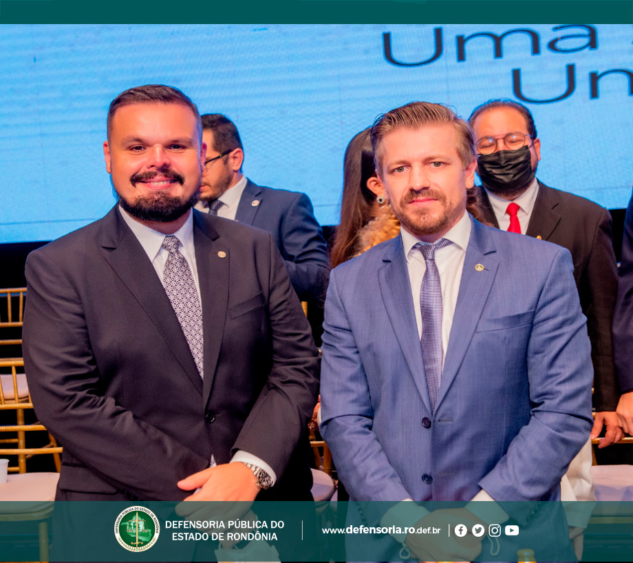 Defensor Público-Geral, Hans Lucas Immich, participa de posse da nova diretoria da OAB-RO para o triênio 2022-2024