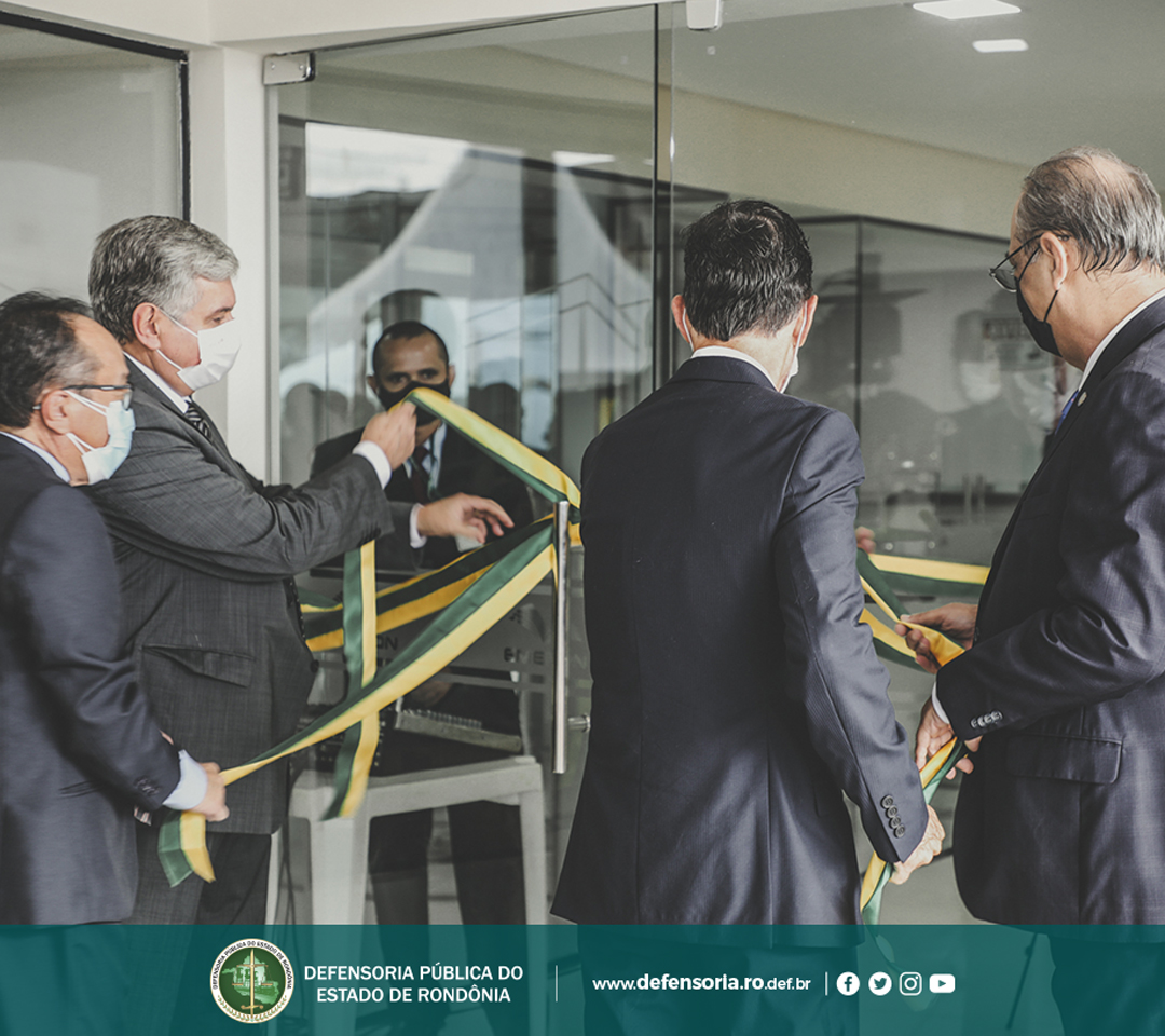 Defensoria Pública de Rondônia participa de inauguração da nova sede da Escola de Magistratura do Estado de Rondônia