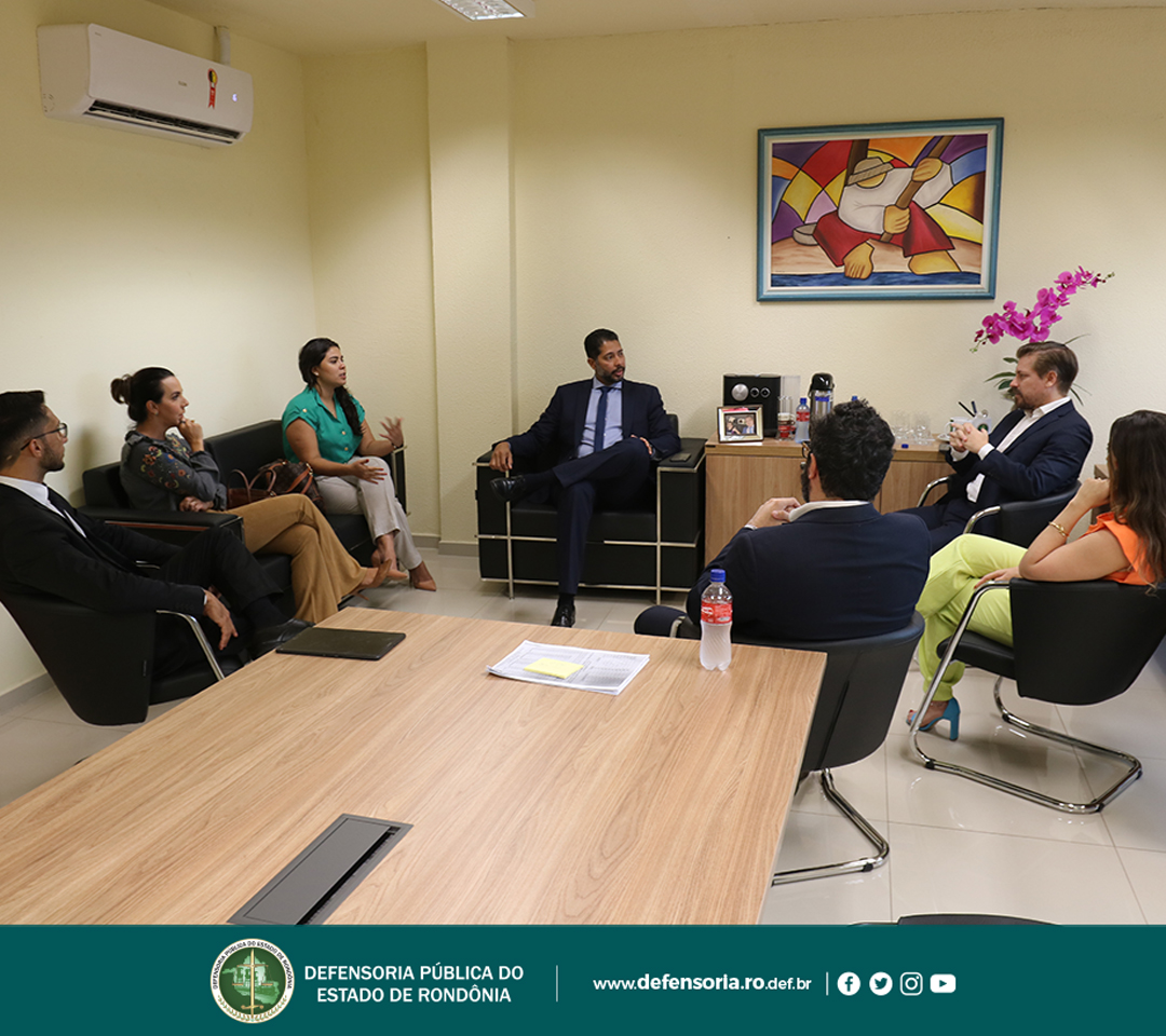 Defensoria Pública de Rondônia recebe visita institucional da Comissão de Direito Médico, Sanitário e Defesa da Saúde da OAB-RO