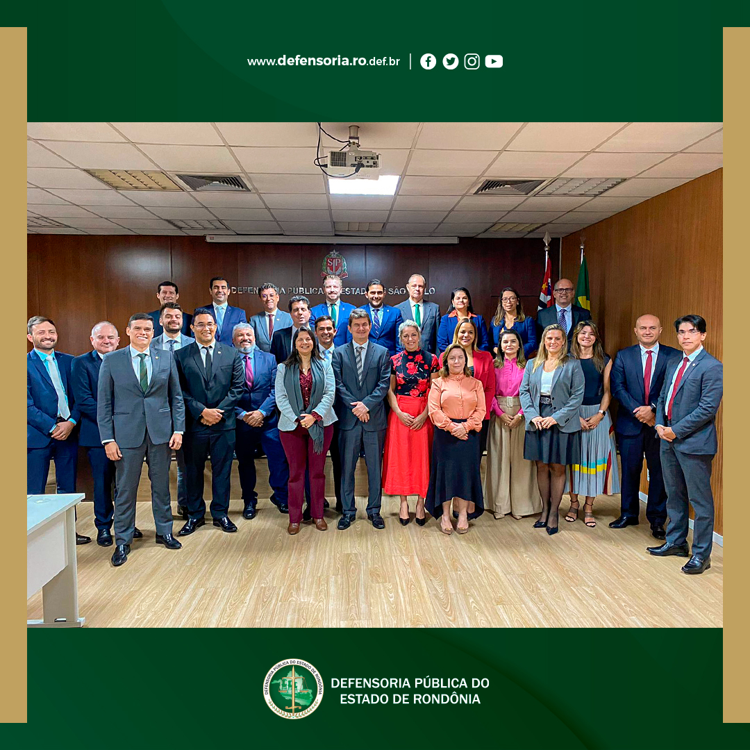 São Paulo: Defensor Público-Geral, Hans Lucas Immich, cumpre agenda pelo Colégio Nacional de Defensoras e Defensores Públicos-Gerais