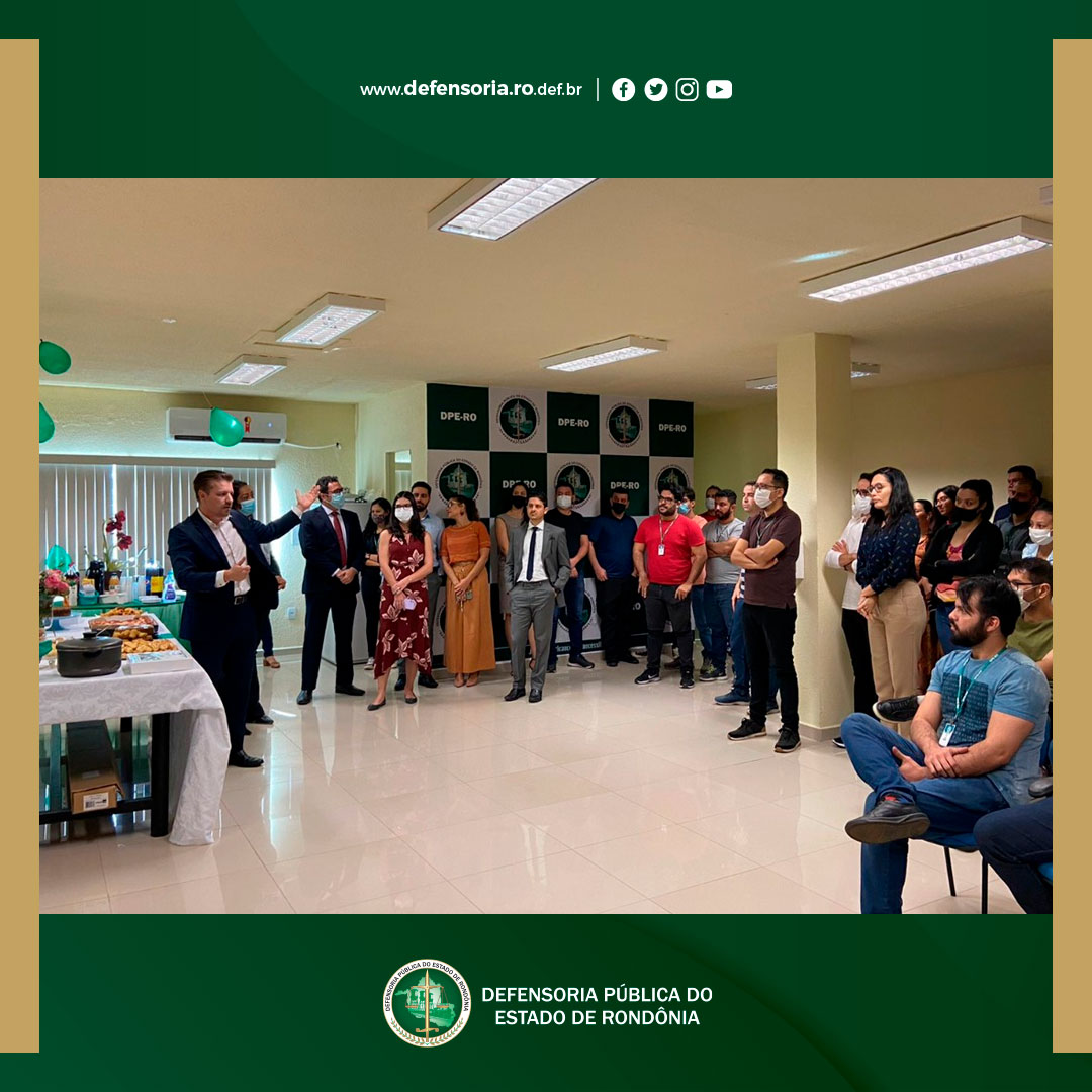 Defensoria Pública do Estado de Rondônia promove a ambientação das novas servidoras e servidores da instituição