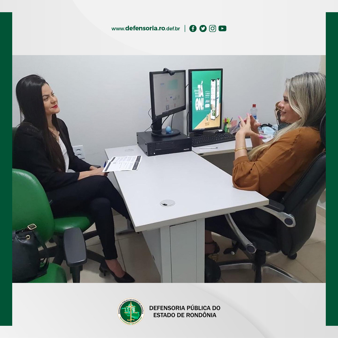 São Miguel do Guaporé: Coordenadora do Núcleo da Defensoria Pública recebe representante do Innovare