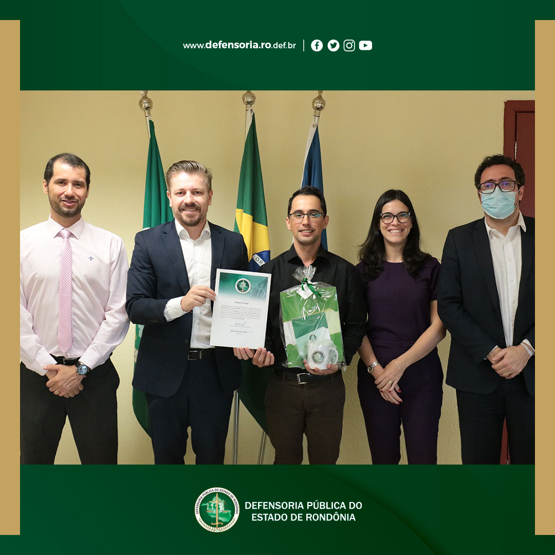 Defensoria Pública empossa novo técnico administrativo para a Comarca de Ji-Paraná