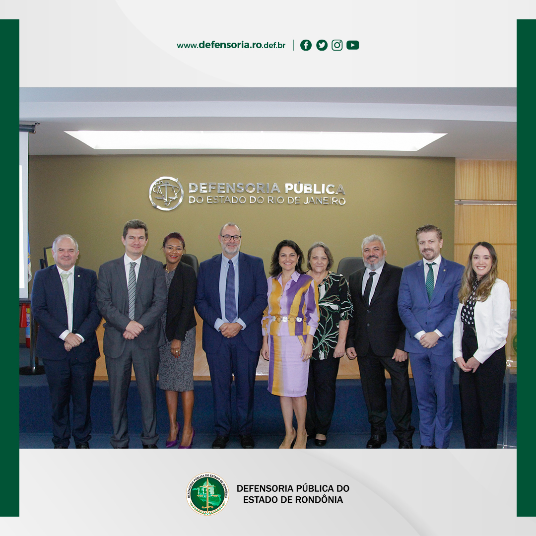 Condege: Defensor Público-Geral, Hans Lucas Immich, representa Defensoria de Rondônia em palestra do Ministro do STJ, Sebastião Alves