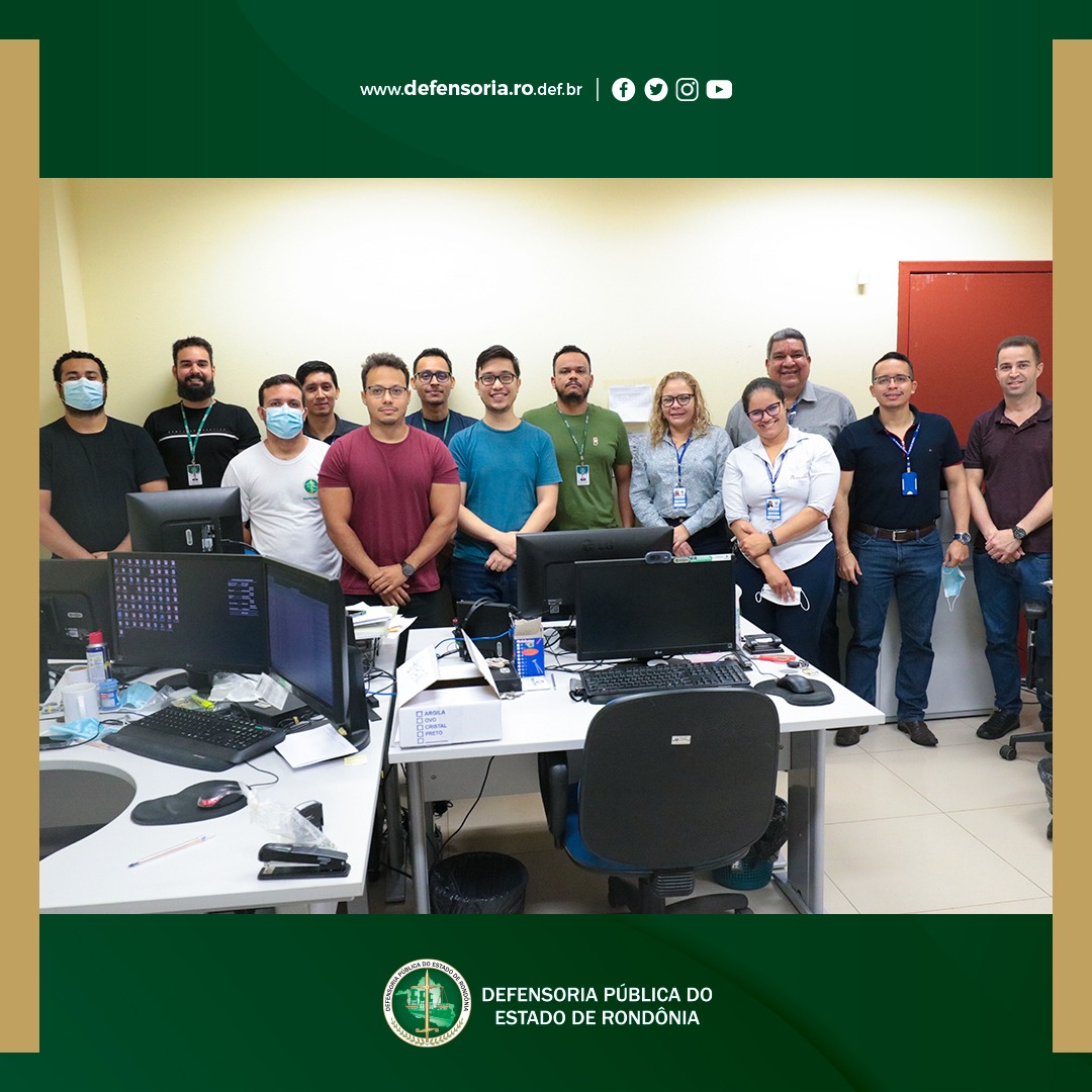Equipe do Almoxarifado e Patrimônio da DPE-RO recebe grupo de trabalho do Tribunal de Contas do Estado (TCE-RO) para visita técnica institucional