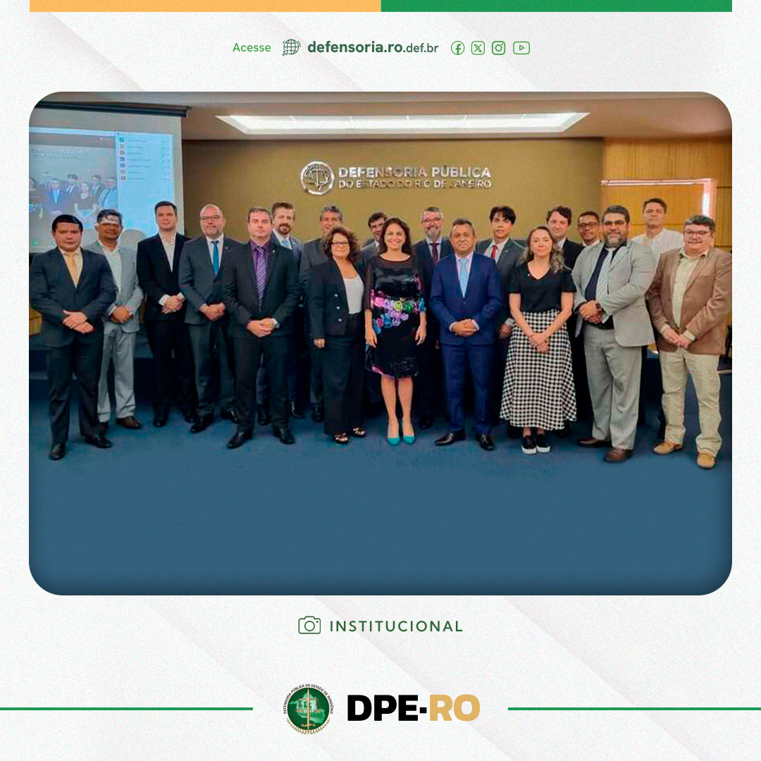 Corregedor-Geral da DPE-RO participa de reunião ordinária do CNCG no Rio de Janeiro