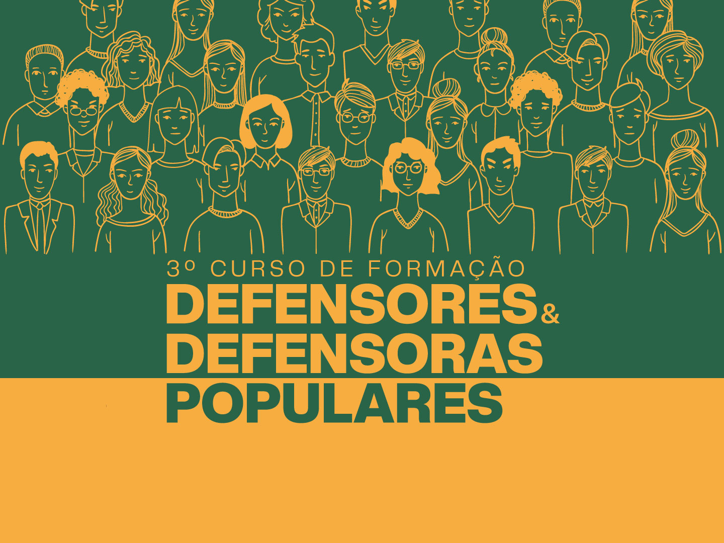 Defensores Populares: Publicado edital de candidatos(as) matriculados e convocação para início das aulas