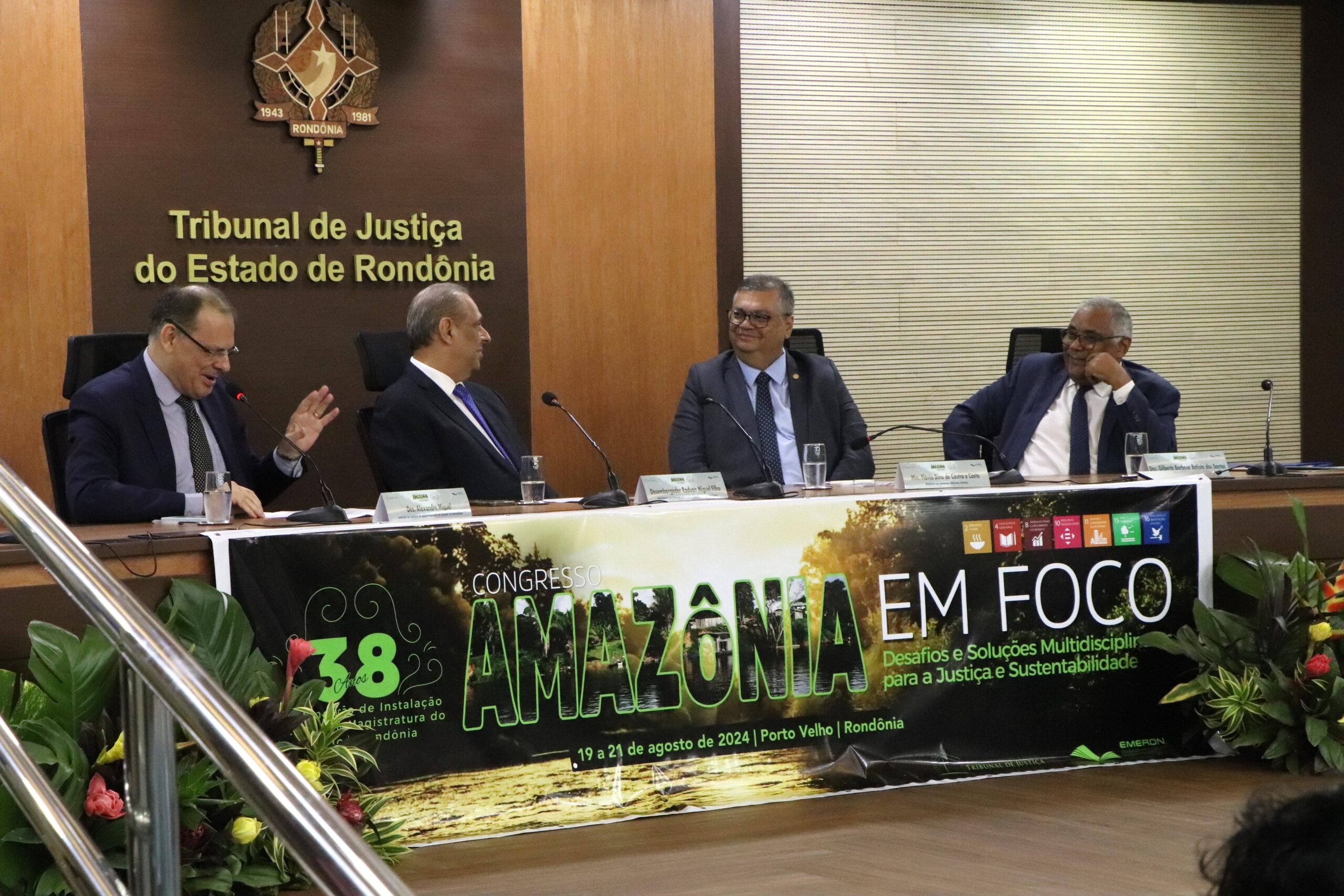 Defensoria Pública do Estado de Rondônia participa de palestra do Ministro do STF