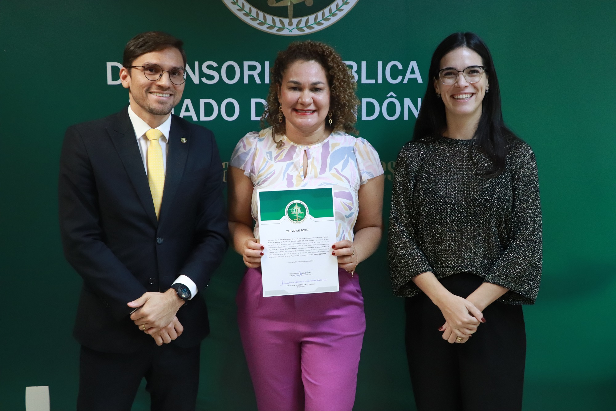 Defensoria Pública de Rondônia empossa nova técnica-administrativa aprovada no último concurso administrativo da instituição