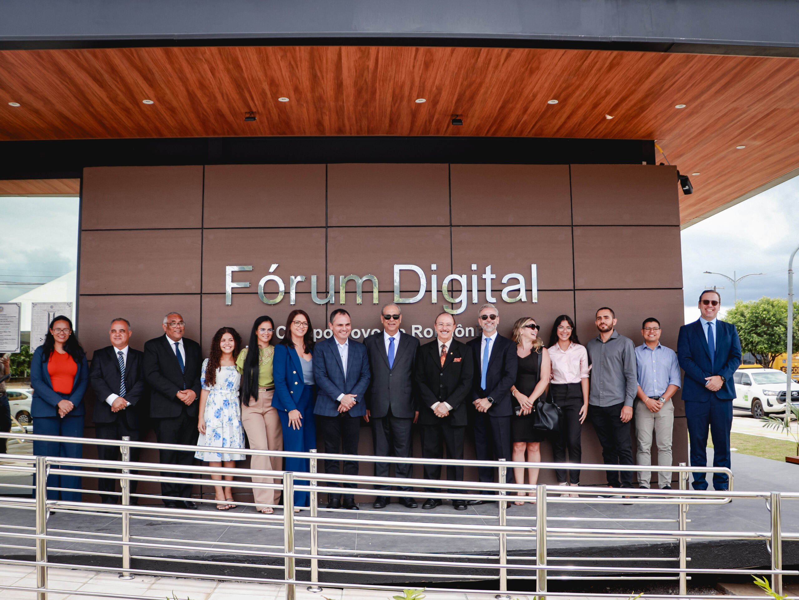 Defensoria Pública do Estado de Rondônia participa de inauguração de novos fóruns digitais