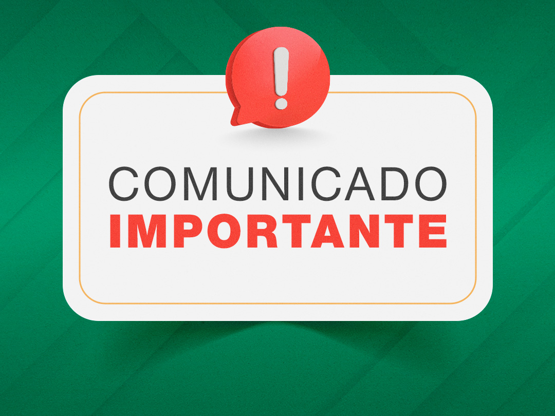 Comunicado importante