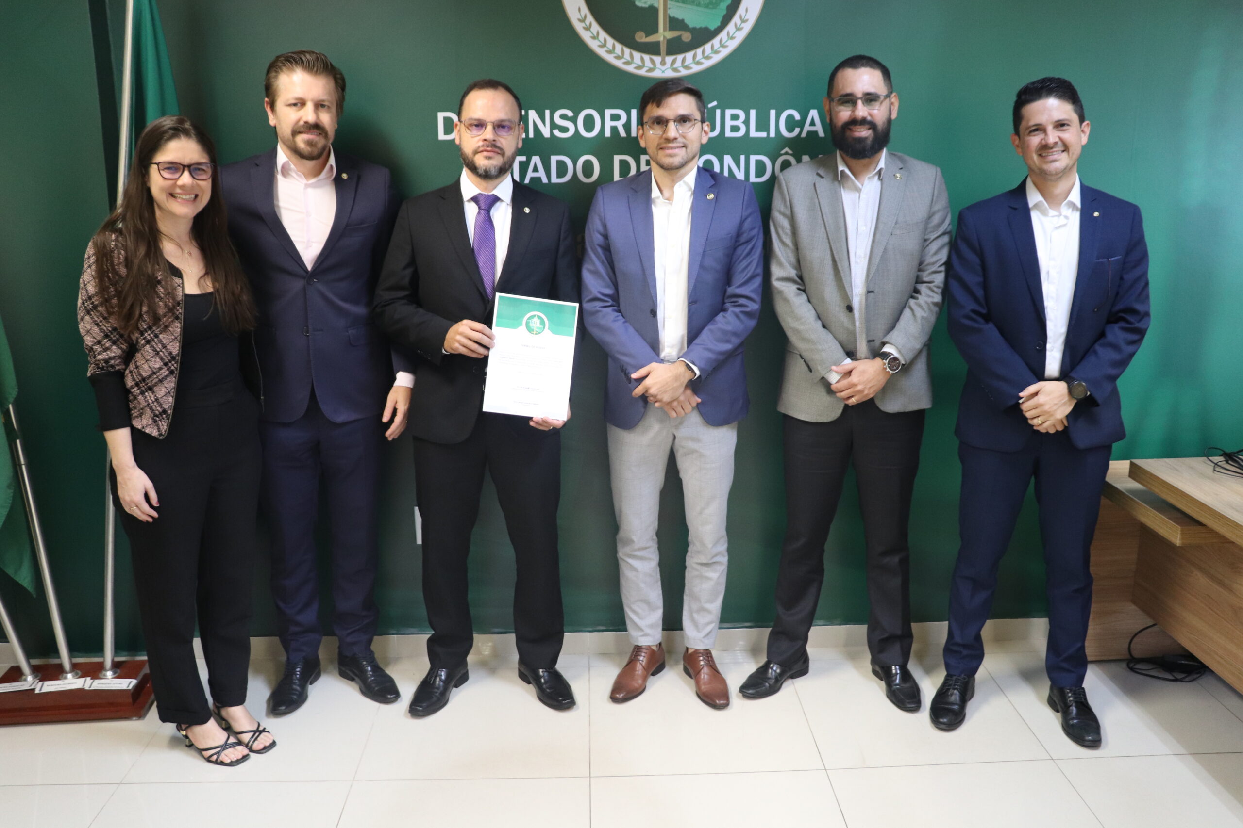 Posse: Defensor público Jean Carlo toma posse como Corregedor-Auxiliar da Defensoria Pública de Rondônia