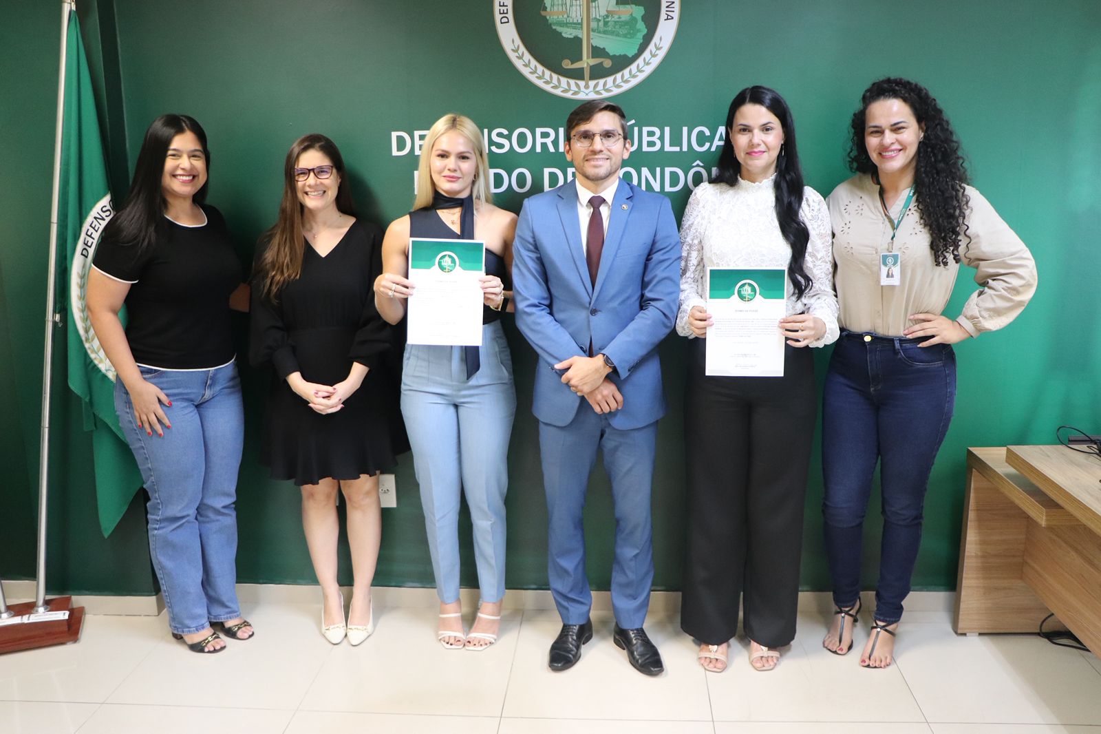 Reforço institucional: Novas técnicas administrativas tomam posse na Defensoria Pública de Rondônia