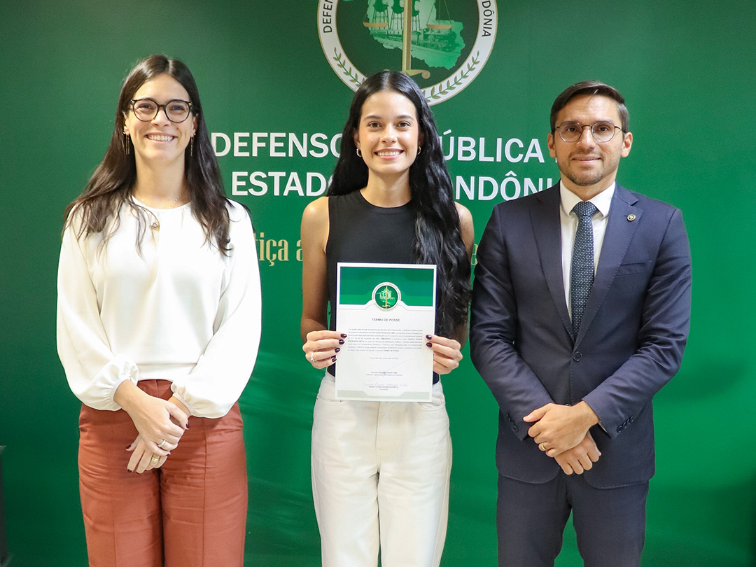 Defensoria Pública empossa nova técnica administrativa aprovada no 2º Concurso Administrativo